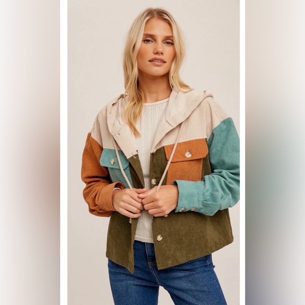 NWT Hem & Thread Corduroy Jacket